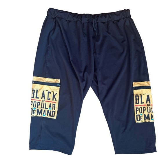 Black By Popular Demand Unisex 3XL Shorts - Picture 1 of 10